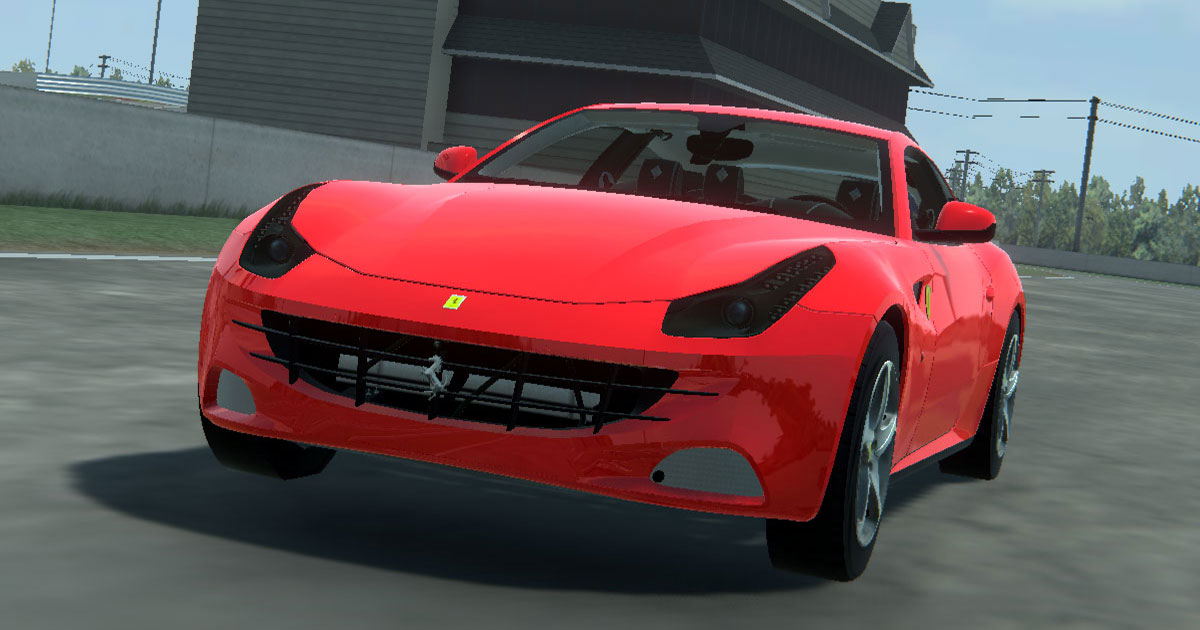 Image Ferrari Track Driving