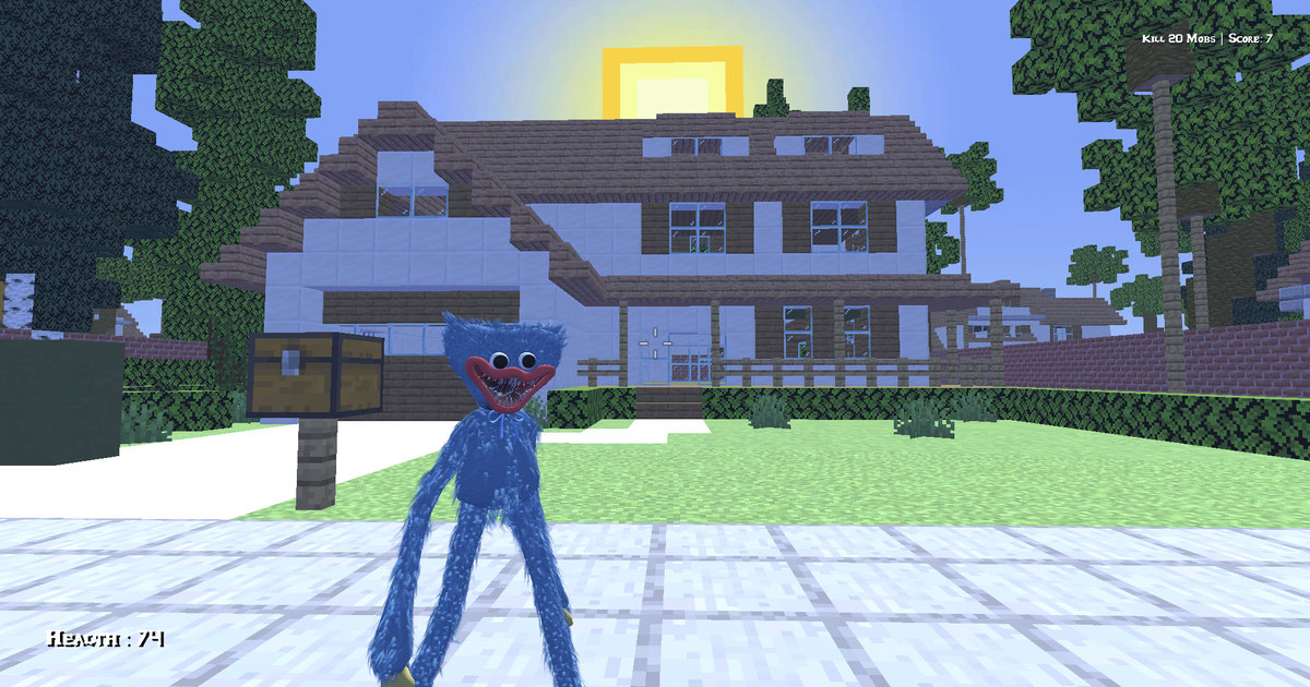 Image Huggy Wuggy in Minecraft